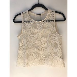 NWT Zara Crochet Top